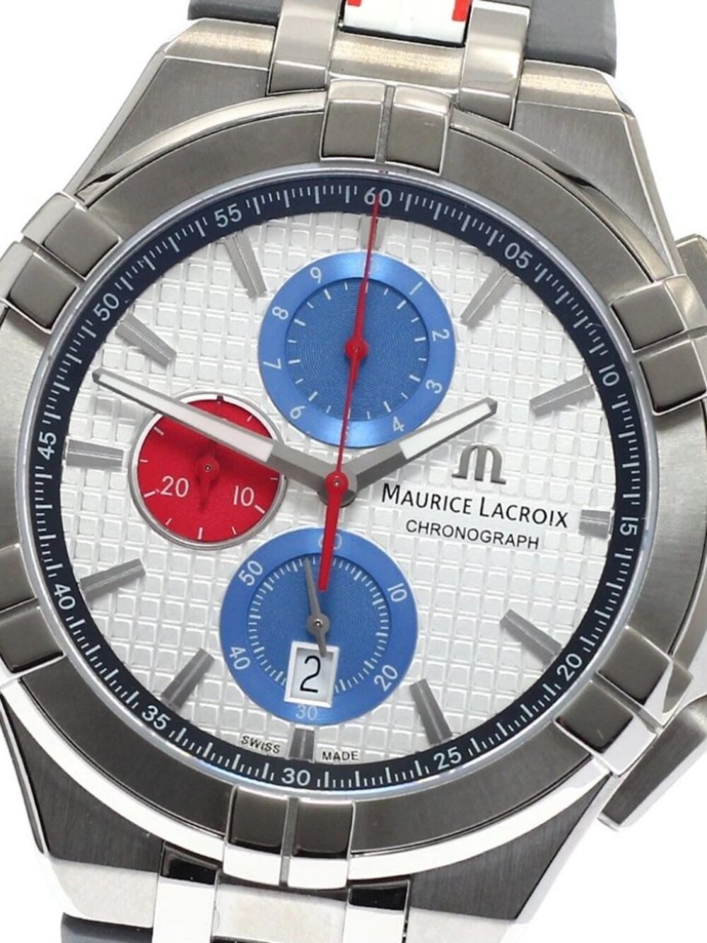 MAURICE LACROIX Icon Mahindra Racing AI1018-TT031-130-2 Quartz Men's_961598